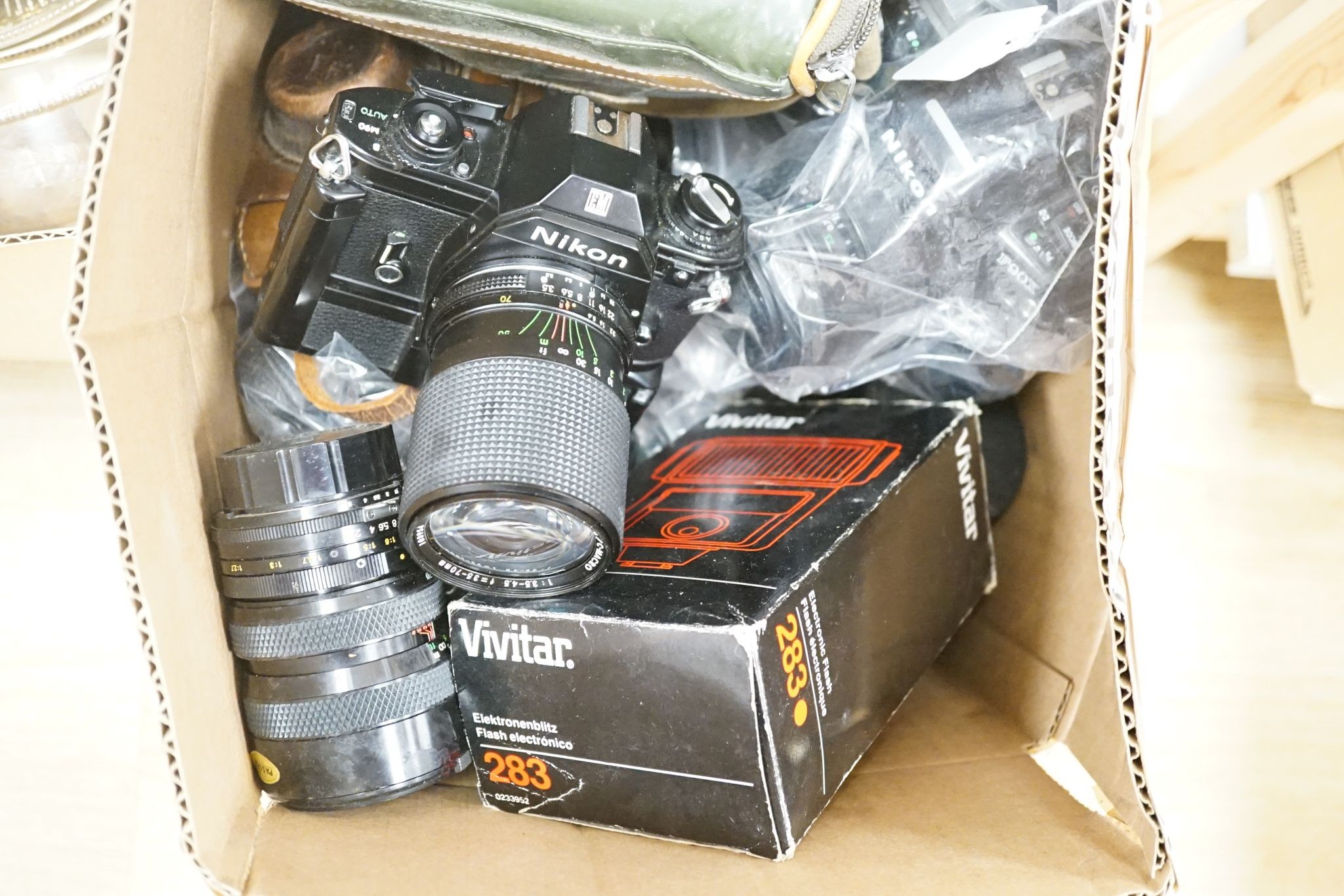 Collection of cameras